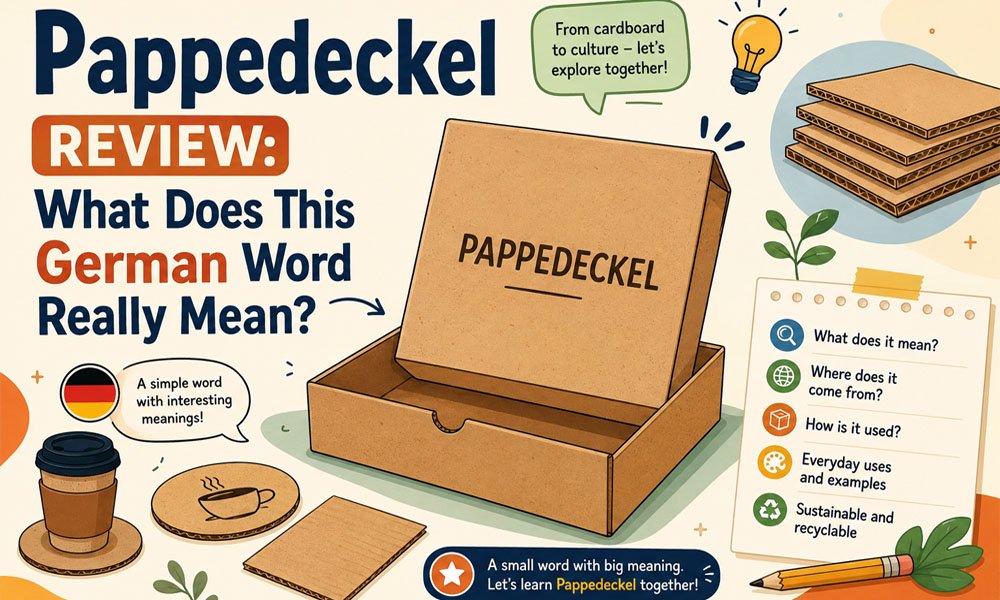 Pappedeckel Review: What Does This German Word Really Mean?