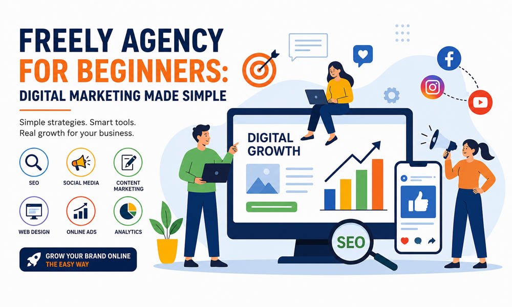 Freely Agency for Beginners: Digital Marketing Made Simple