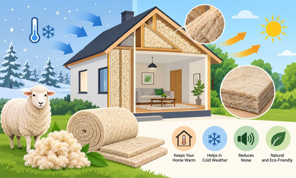 Wollmatten Tech: How Natural Wool Helps Insulate Your Home